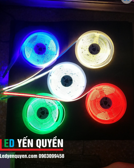 Dây cob 12v 4000k (trung tính)